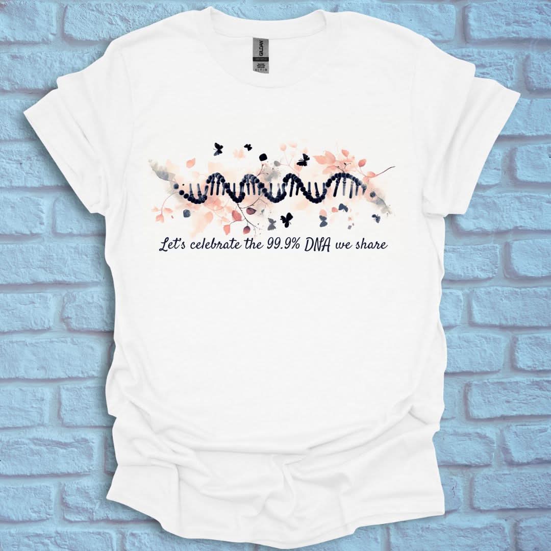 Celebrate the 99% DNA we share